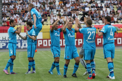 Чемпионат России 2010 года, 12 тур. Матч  ФК «Алания»—ФК «Зенит»