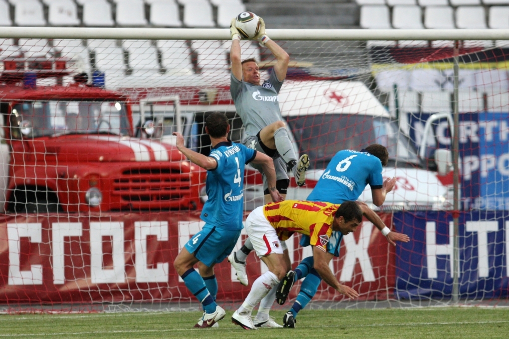 Чемпионат России 2010 года, 12 тур. Матч ФК «Алания»—ФК «Зенит»