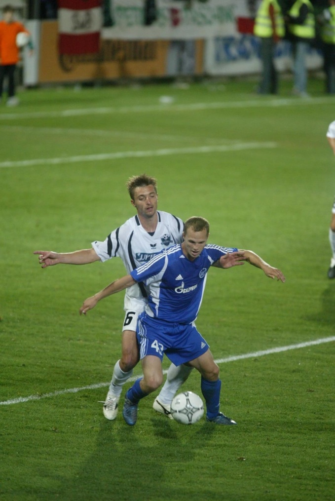 2005 год. Кубок УЕФА. «Суперфунд» — «Зенит».