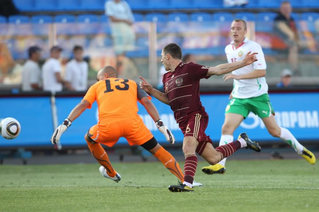 Товарищеский матч между сборной России и сборной Болгарии