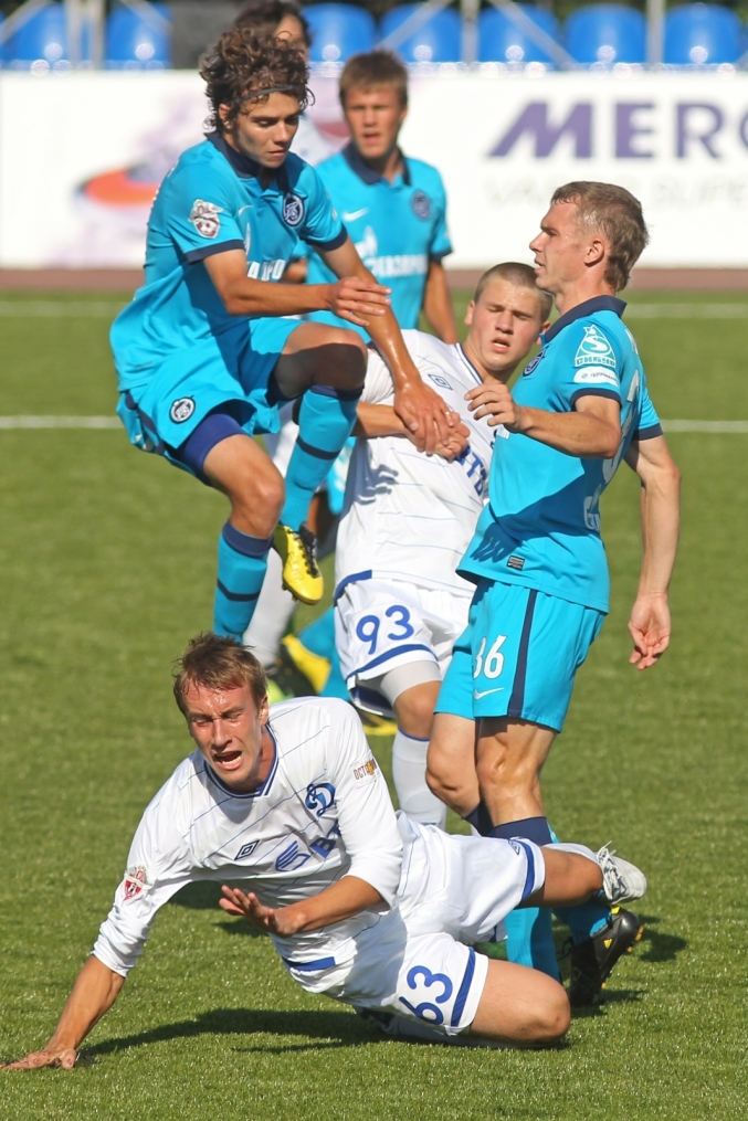Первенство молодежных составов 2010 года. Футбольный матч Зенит—Динамо