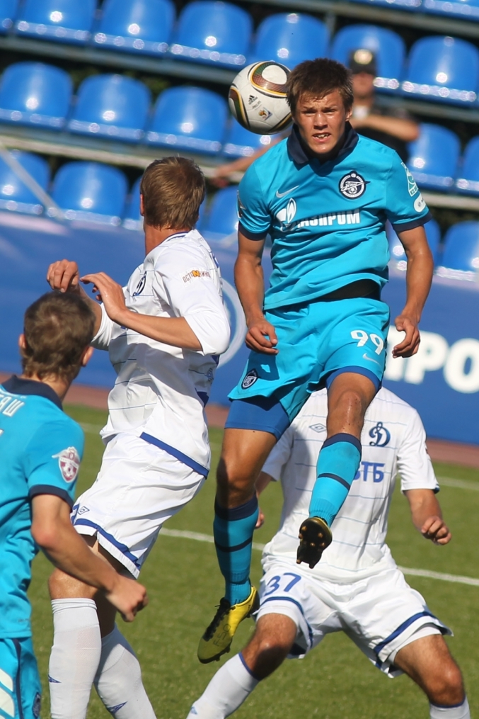 Первенство молодежных составов 2010 года. Футбольный матч Зенит—