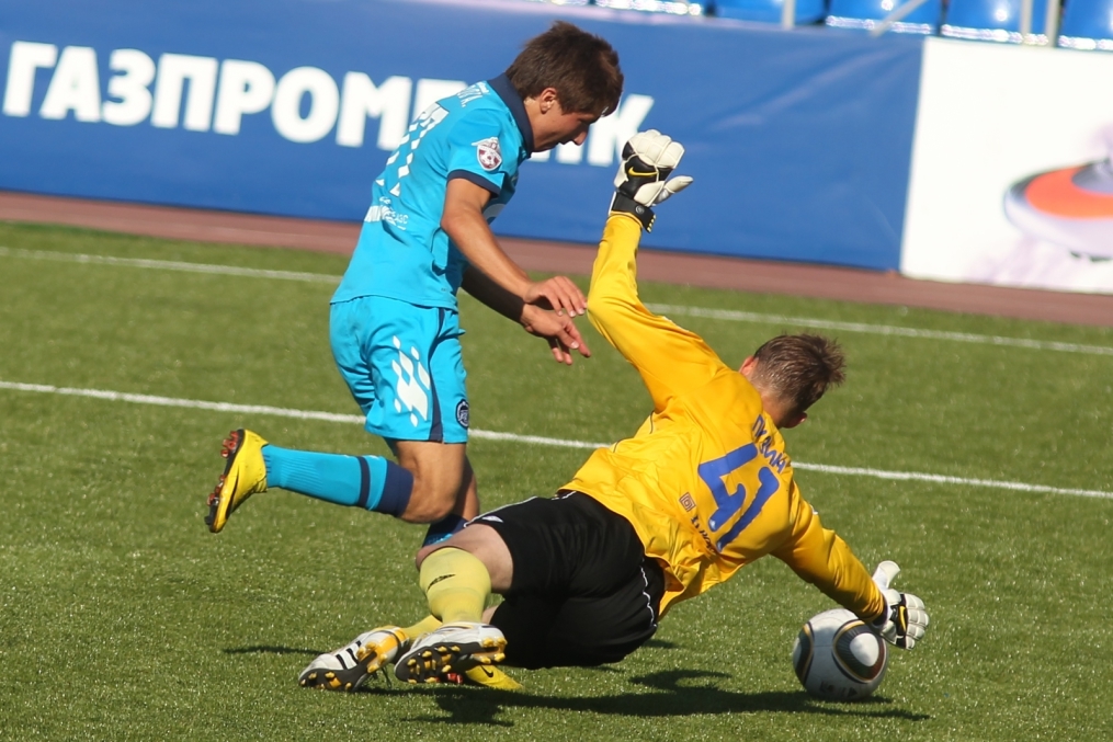 Первенство молодежных составов 2010 года. Футбольный матч Зенит—Динамо