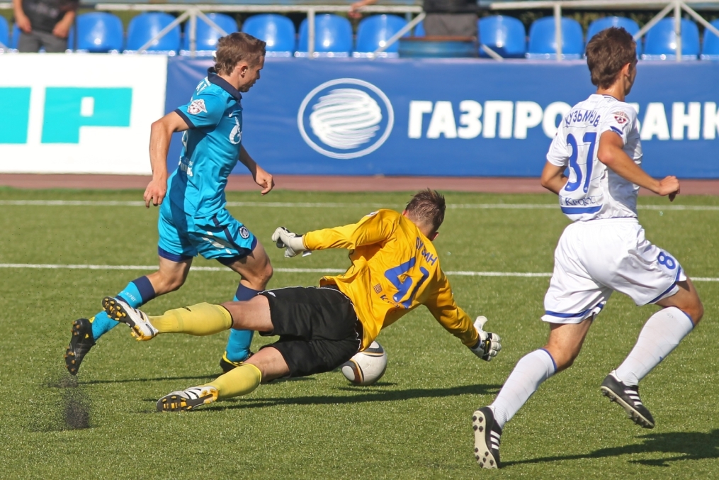 Первенство молодежных составов 2010 года. Футбольный матч Зенит—