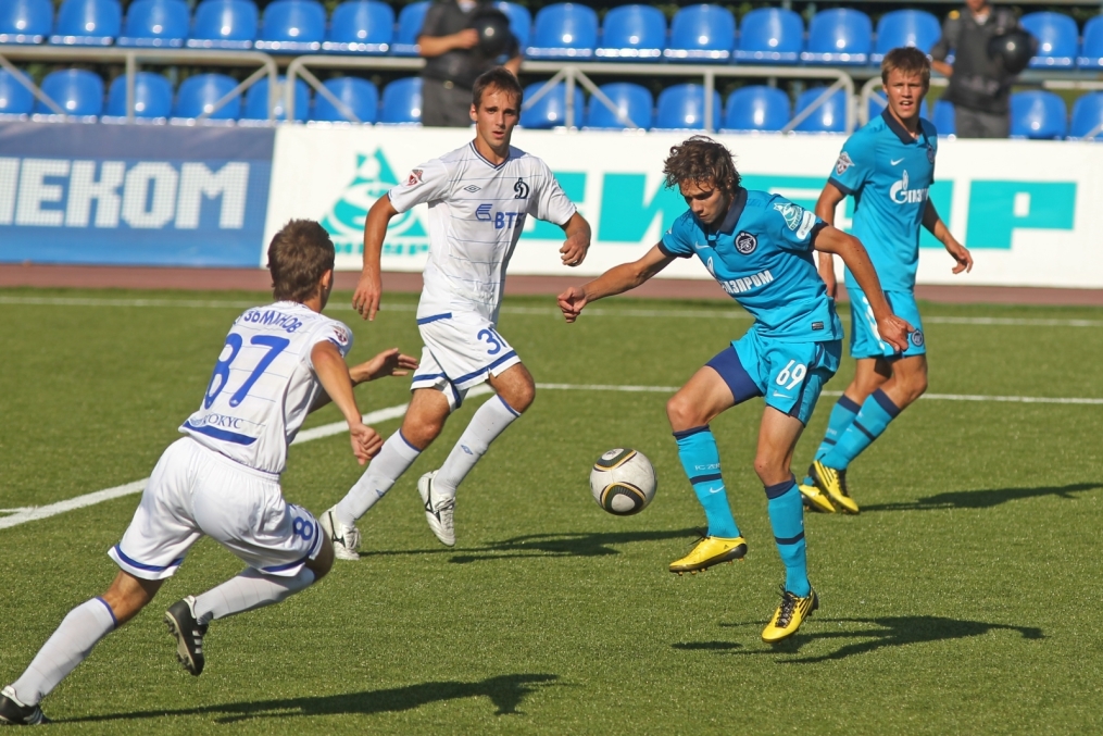 Первенство молодежных составов 2010 года. Футбольный матч Зенит—Динамо