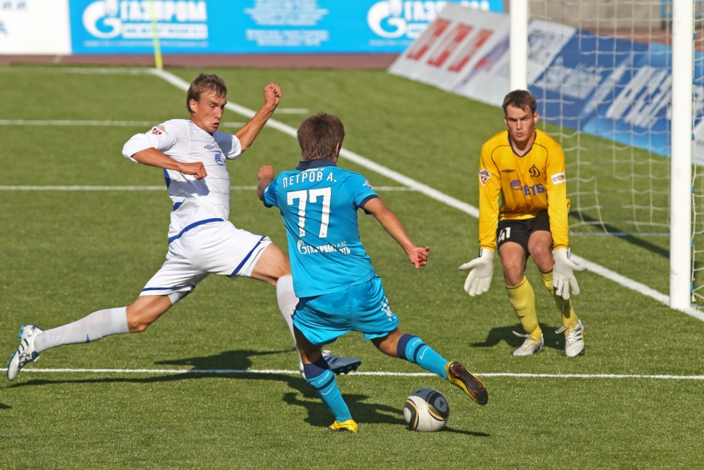 Первенство молодежных составов 2010 года. Футбольный матч Зенит—Динамо