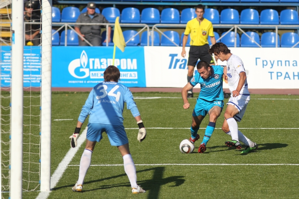 Первенство молодежных составов 2010 года. Футбольный матч Зенит—Динамо