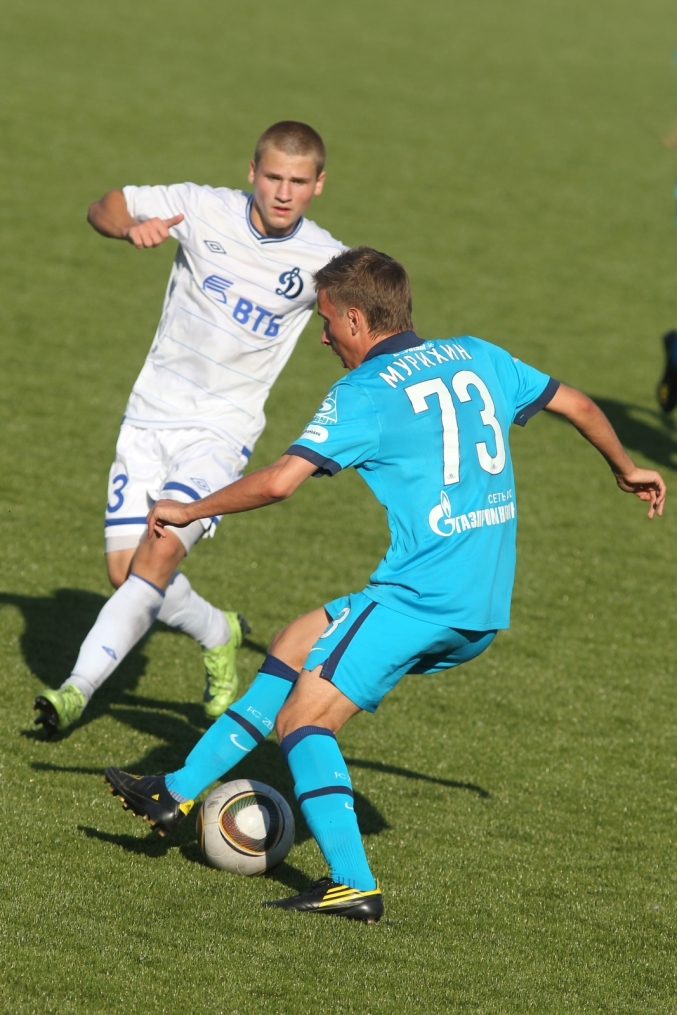 Первенство молодежных составов 2010 года. Футбольный матч Зенит—Динамо