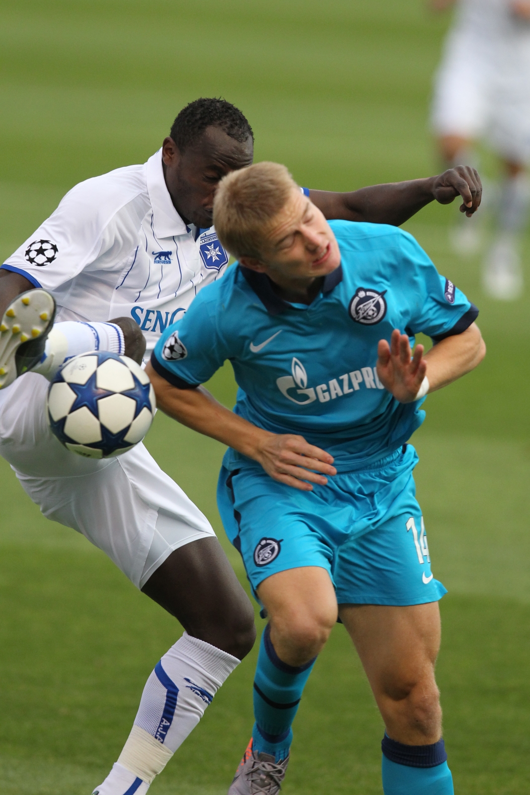 Лига чемпионов 2010/11, Плей-офф,  «Зенит» — «Осер»