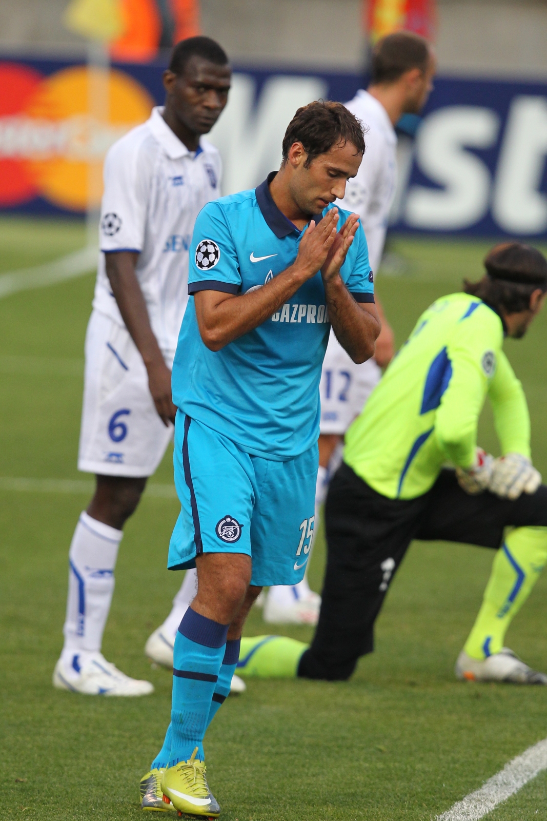 Лига чемпионов 2010/11, Плей-офф,  «Зенит» — «Осер»