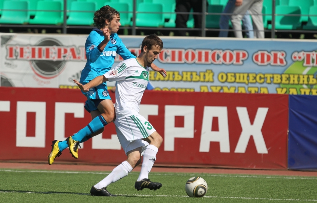 Первенство молодежных составов 2010, 21 тур. Матч Терек(м)—Зенит(м) 