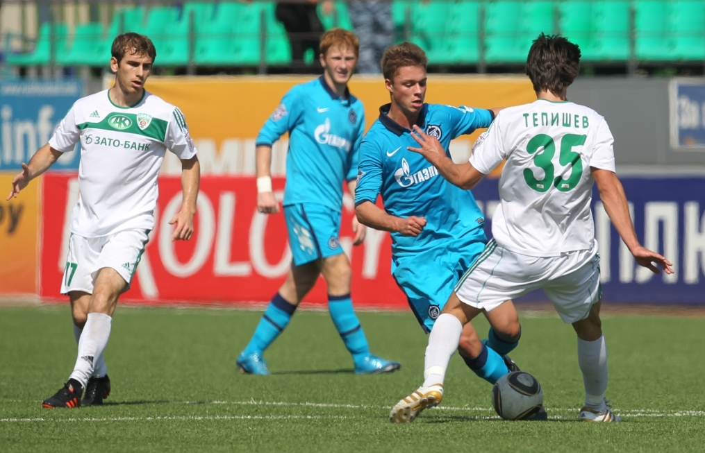 Первенство молодежных составов 2010, 21 тур. Матч Терек(м)—Зенит(м) 