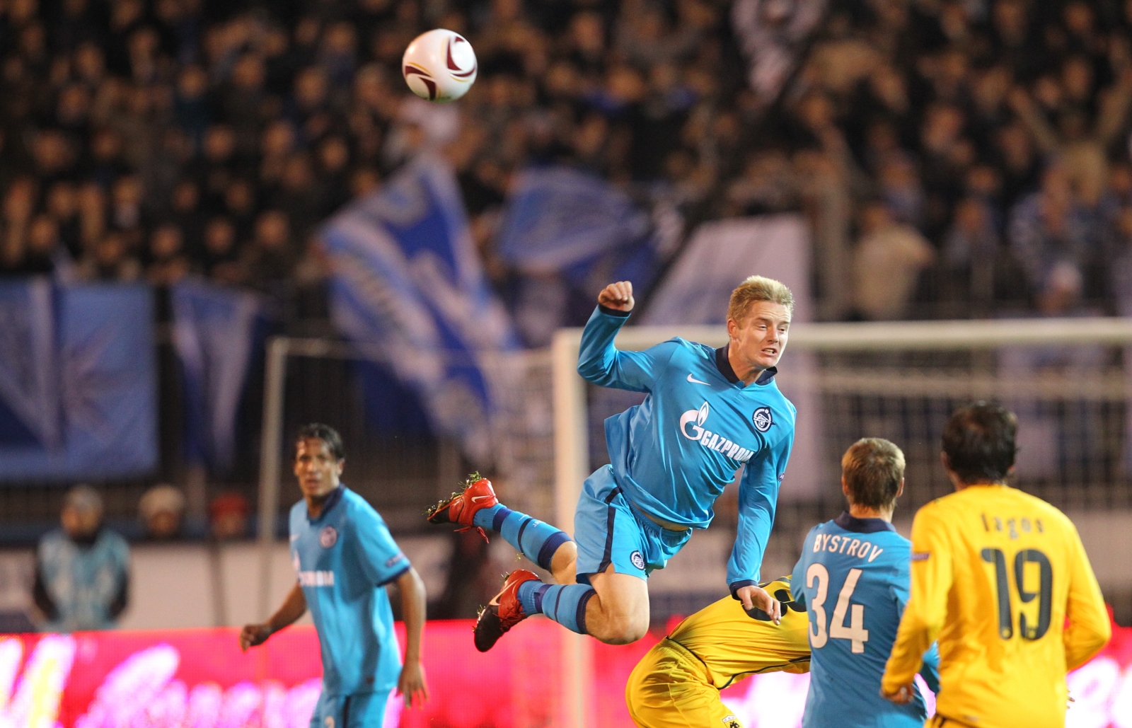 Лига Европы  УЕФА 2010. Матч Зенит— АЕК