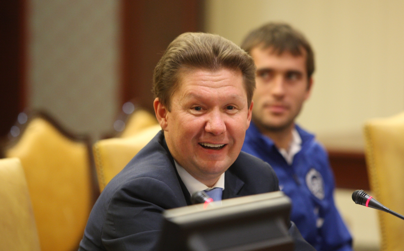 Встреча главы Газпрома  Алексея Миллера с командой ФК «Зенит»