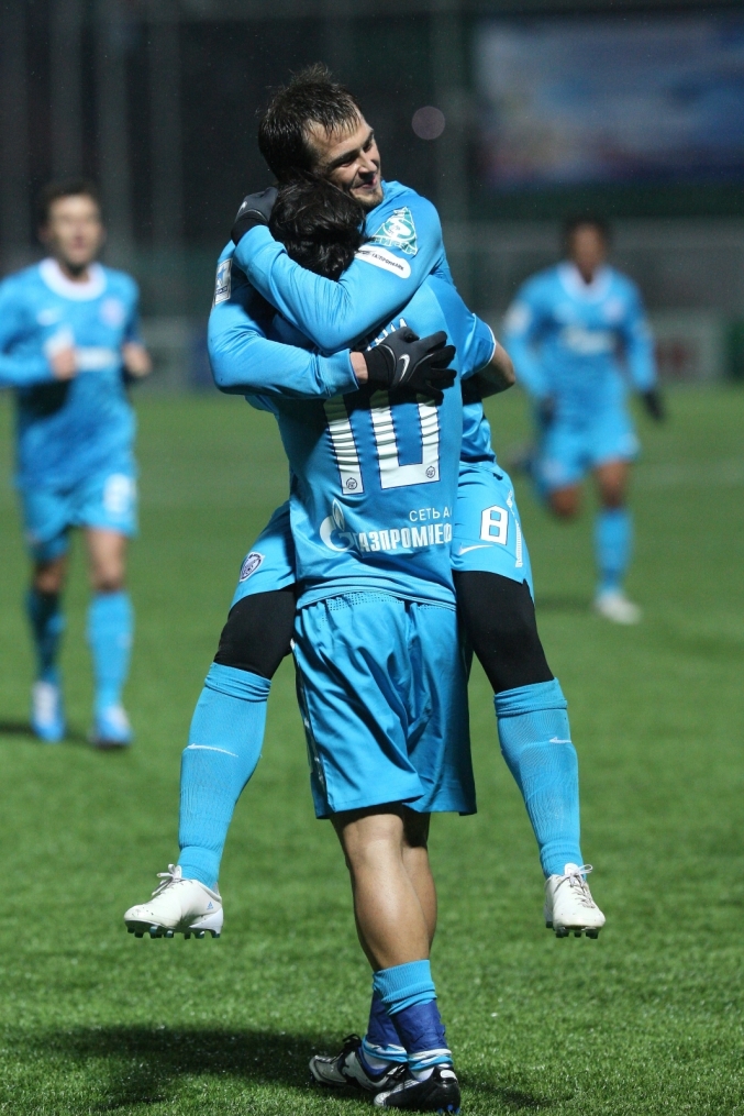 Кубок России 2010/2011, Матч 1/8, Анжи—Зенит