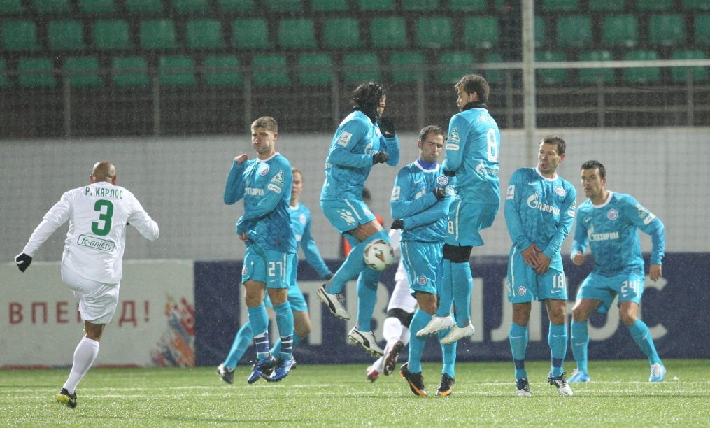 Кубок России 2010/2011, Матч 1/8, Анжи—Зенит