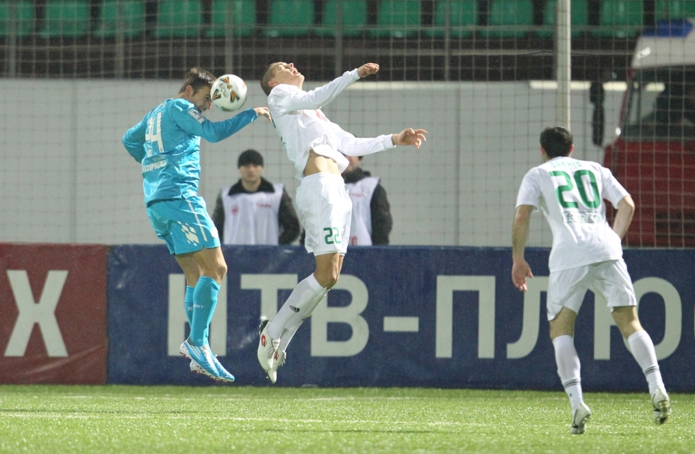 Кубок России 2010/2011, Матч 1/8, Анжи—Зенит
