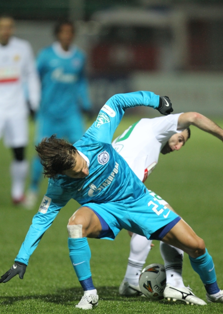 Кубок России 2010/2011, Матч 1/8, Анжи—Зенит