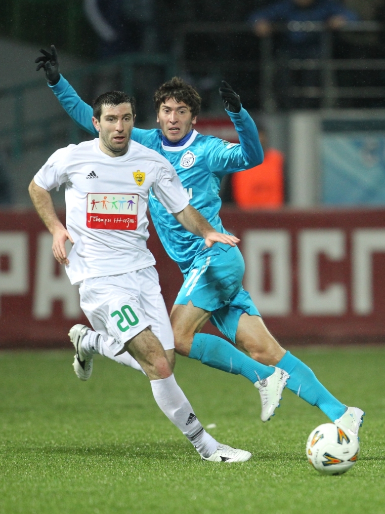 Кубок России 2010/2011, Матч 1/8, Анжи—Зенит