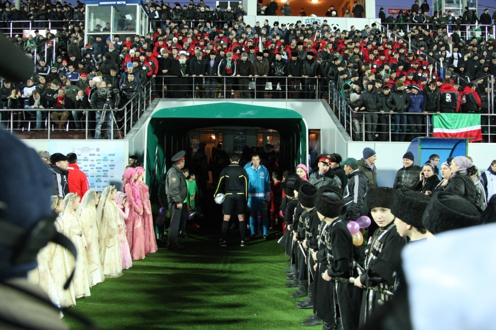 Чемпионат России 2011—2012, матч Терек  — Зенит