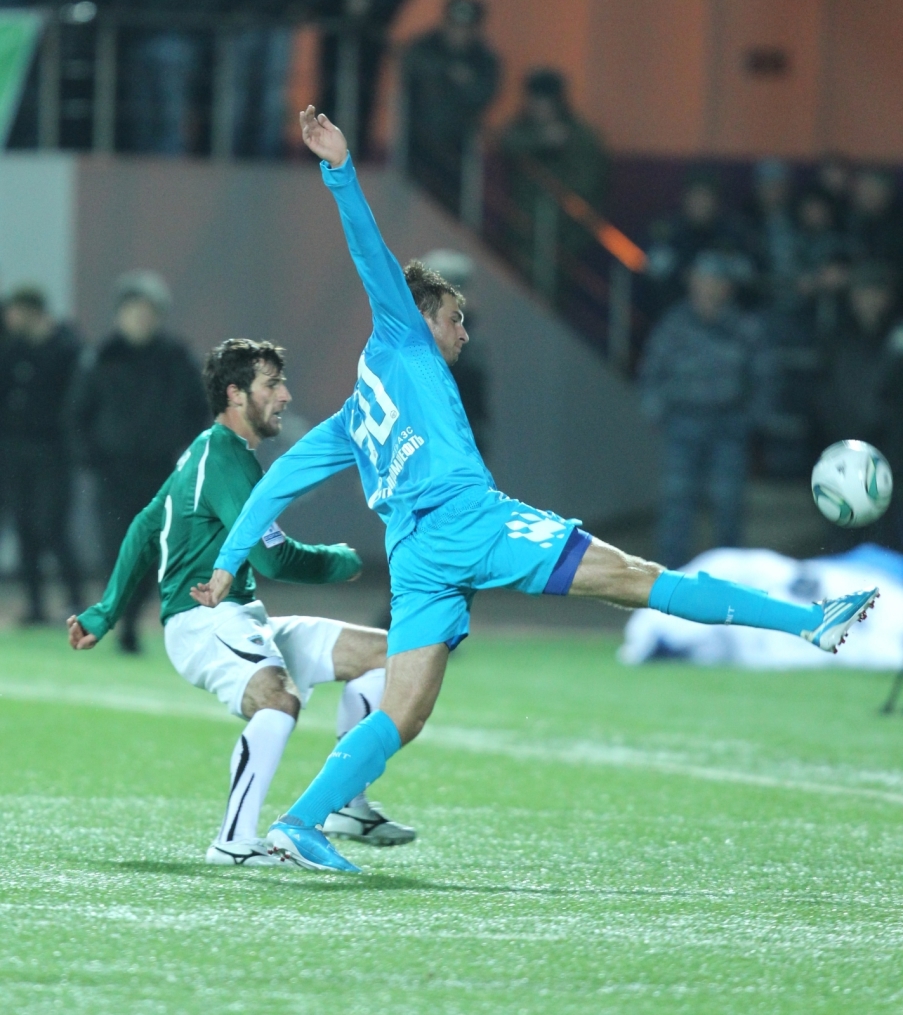 Чемпионат России 2011—2012, матч Терек  — Зенит