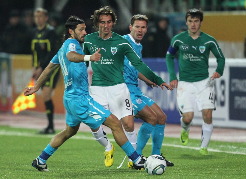 Чемпионат России 2011—2012, матч Терек  — Зенит