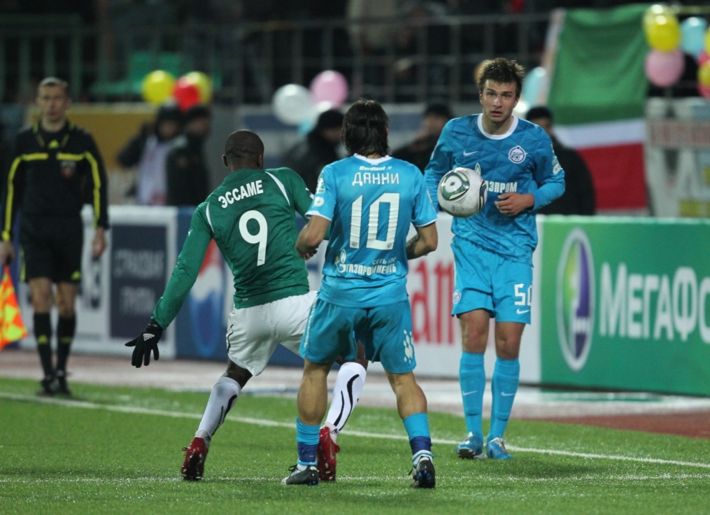 Чемпионат России 2011—2012, матч Терек  — Зенит