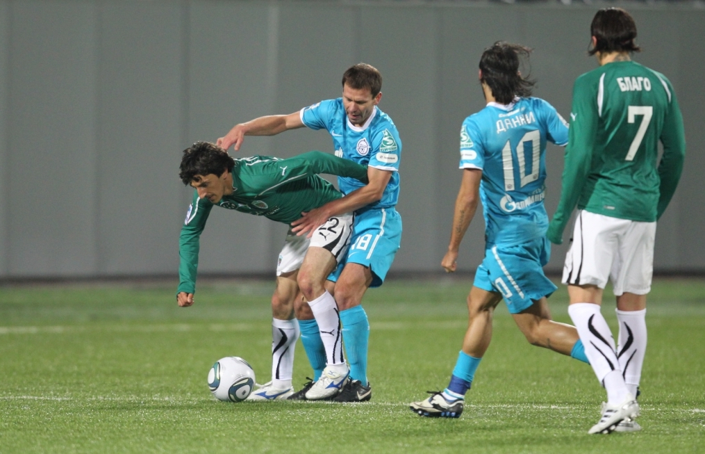 Чемпионат России 2011—2012, матч Терек  — Зенит