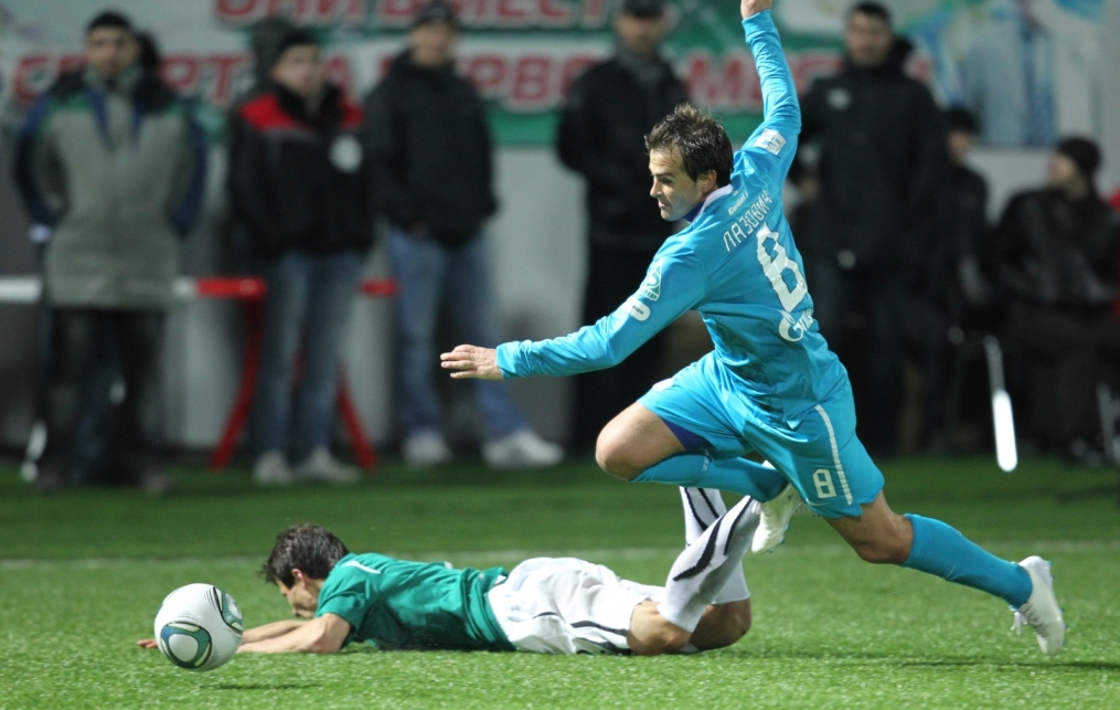 Чемпионат России 2011—2012, матч Терек  — Зенит