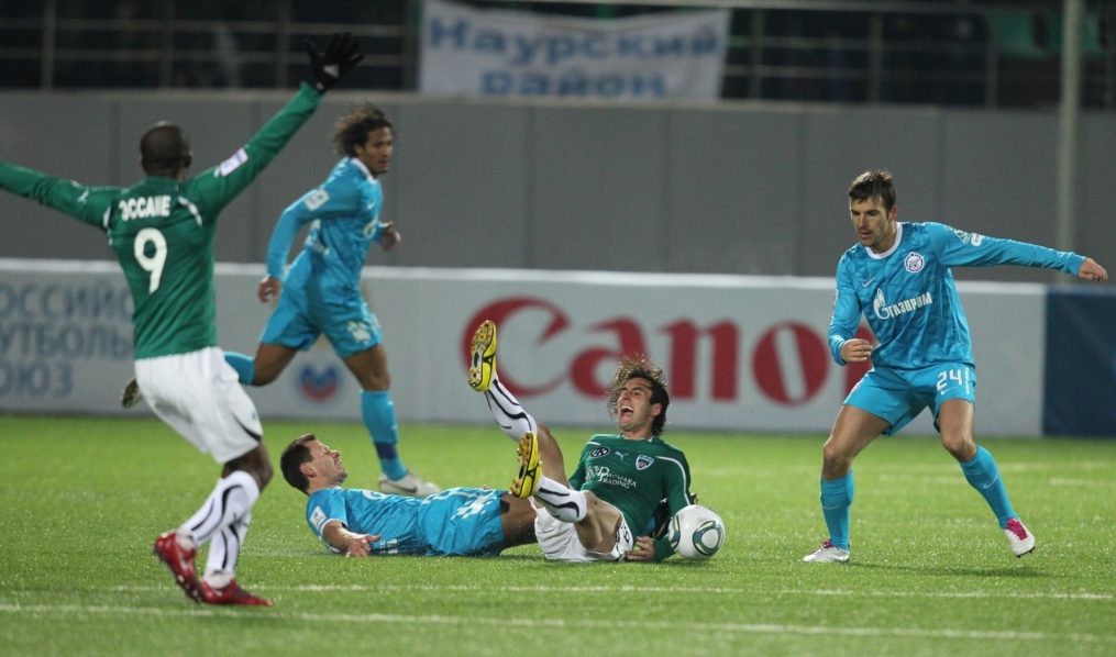 Чемпионат России 2011—2012, матч Терек  — Зенит
