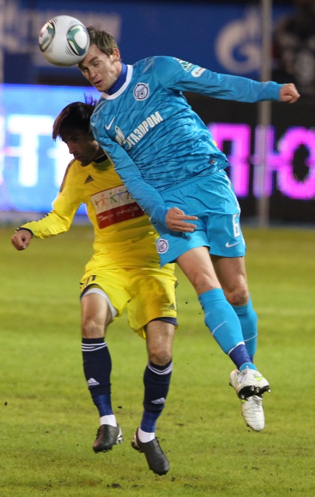Чемпионат России  2011/2012. Матч Зенит — Анжи