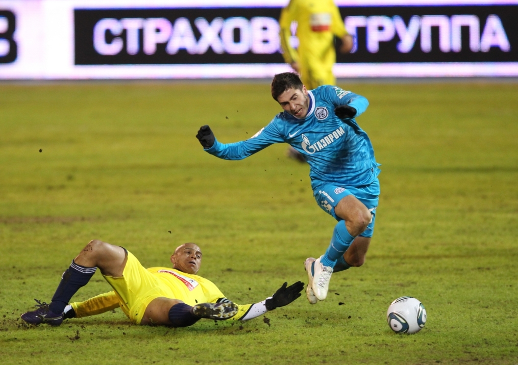 Чемпионат России  2011/2012. Матч Зенит — Анжи