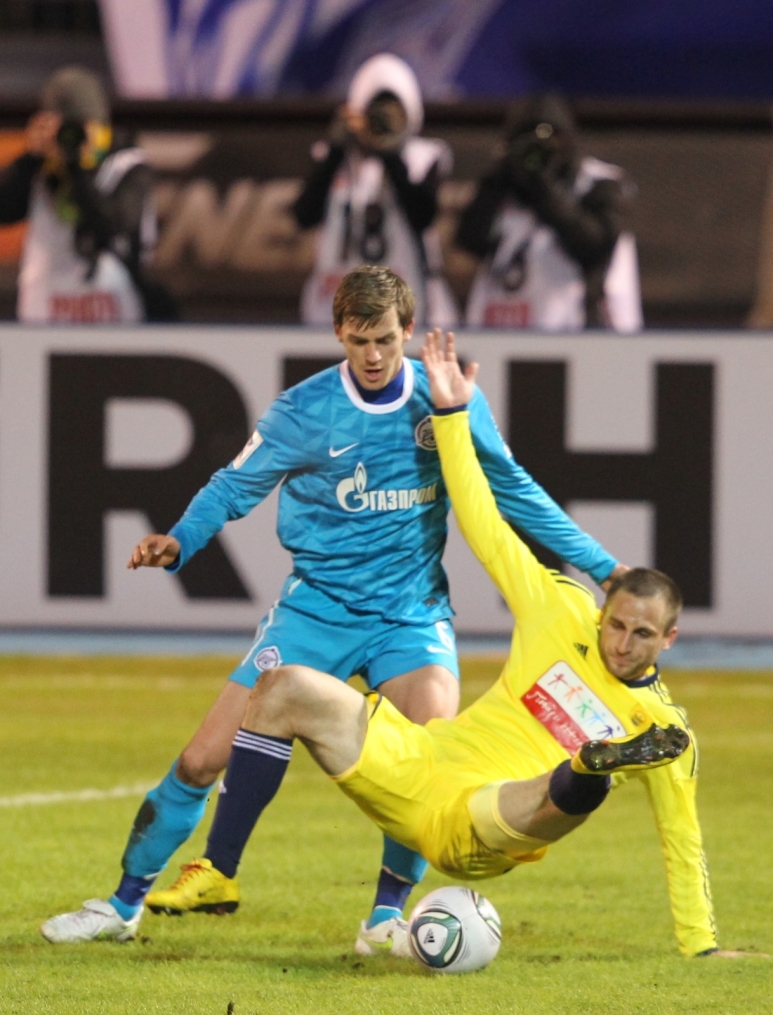 Чемпионат России  2011/2012. Матч Зенит — Анжи