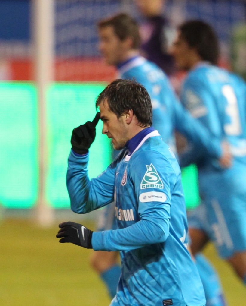 Чемпионат России  2011/2012. Матч Зенит — Анжи
