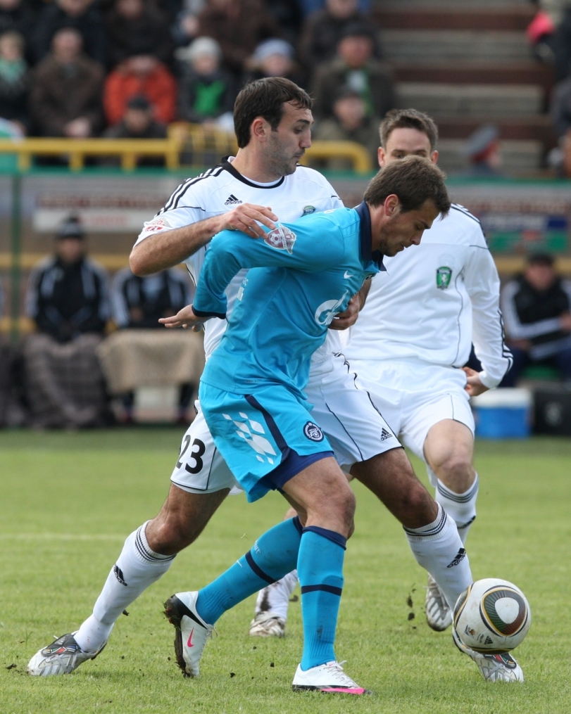 ЧР 2010. Матч ФК «Томск» — ФК «Зенит». 0:0
