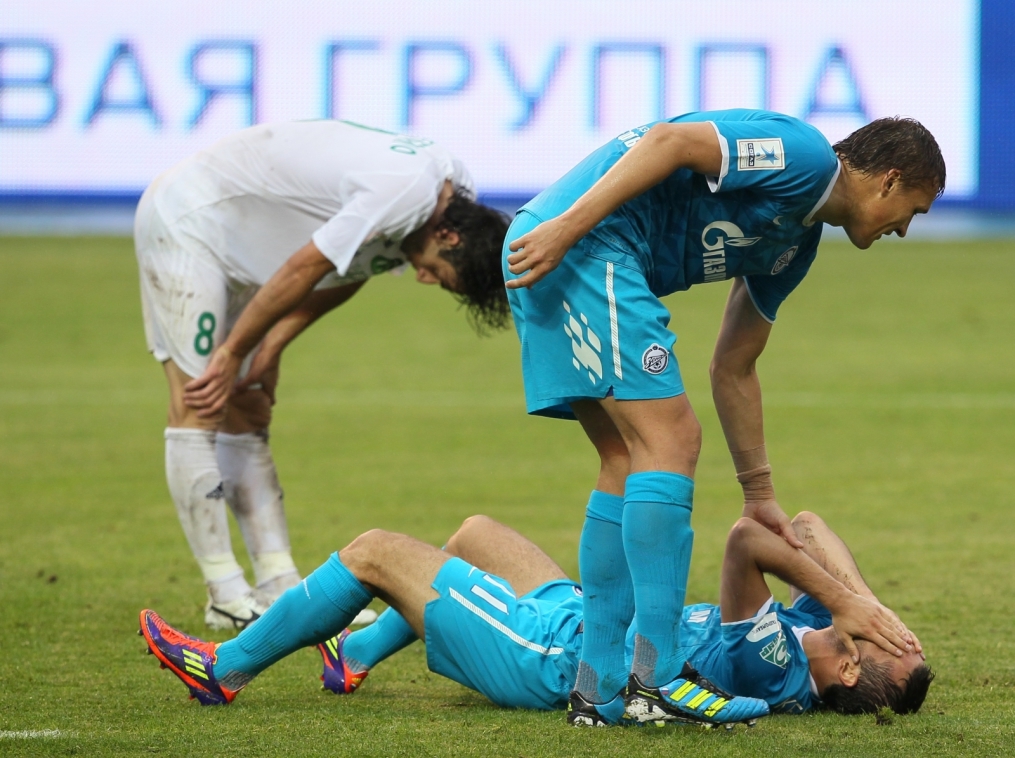Чемпионат России 2011/2012, матч Зенит—Терек