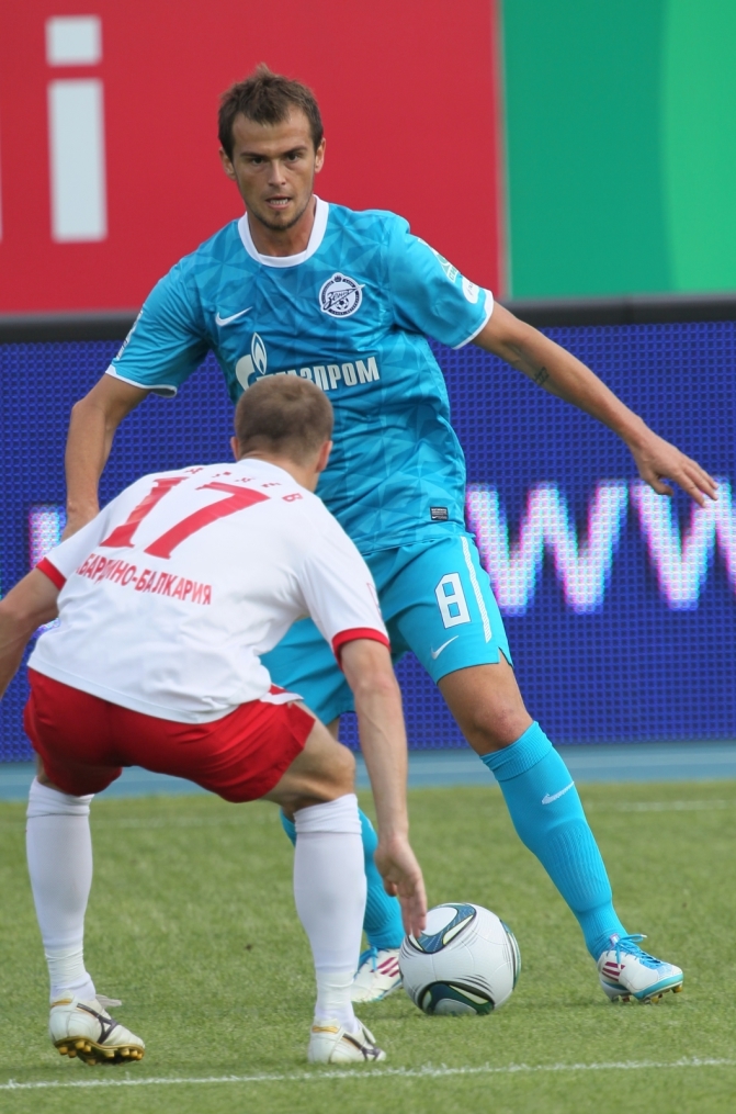 Чемпионат России 20112012, Зенит—Спартак (Нальчик)