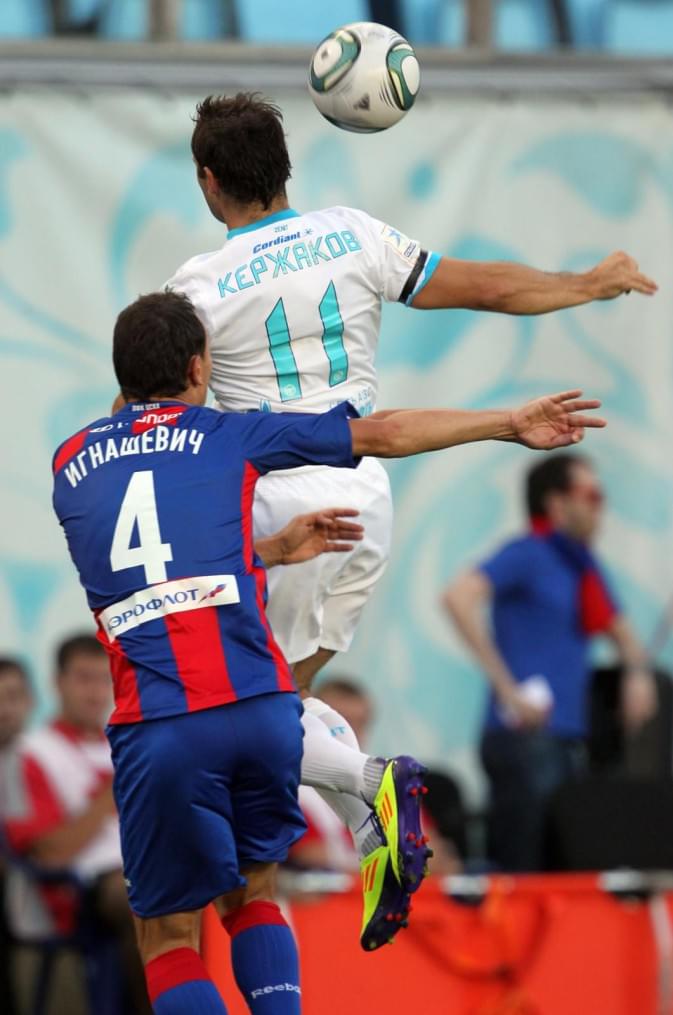 Чемпионат России 2011/2012 года. Матч ЦСКА—Зенит