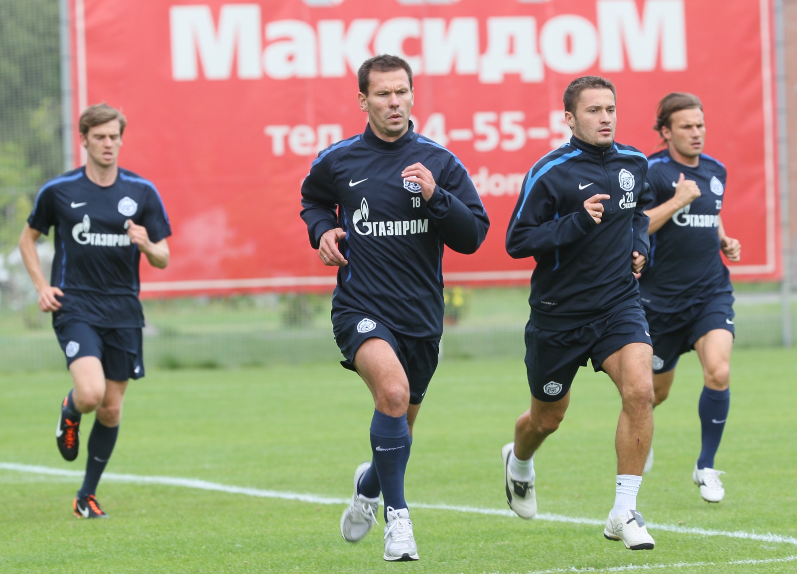 Открытая тренировка перед матчем Зенит—Амкар
