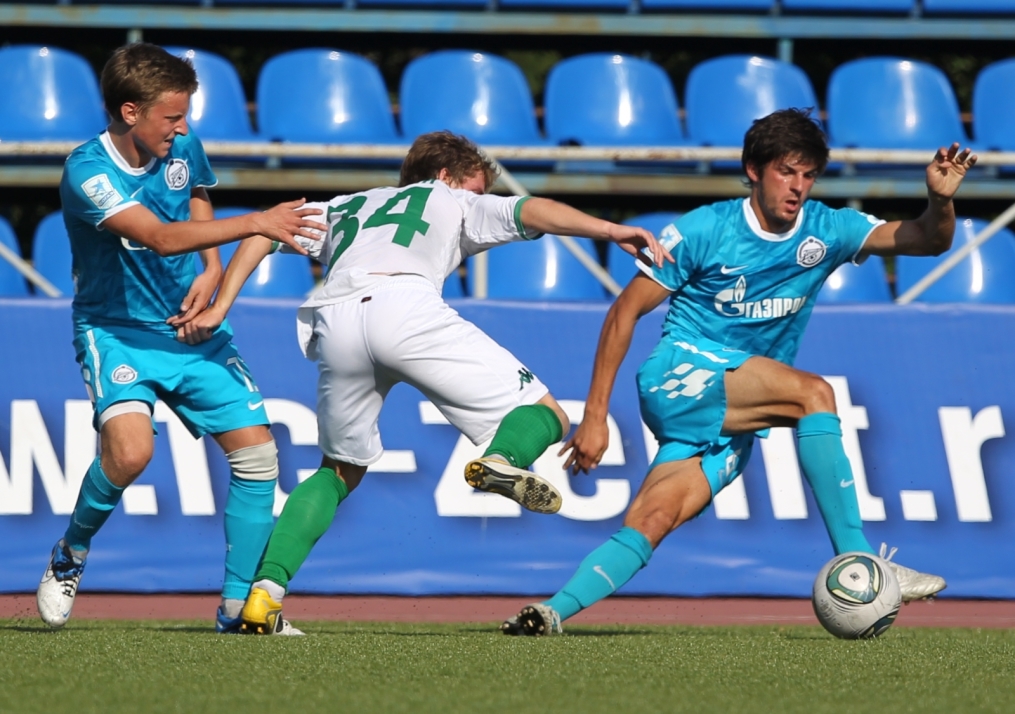 Первенство молодежных составов 2011—12, 22-й тур, матч Зенит — Краснодар