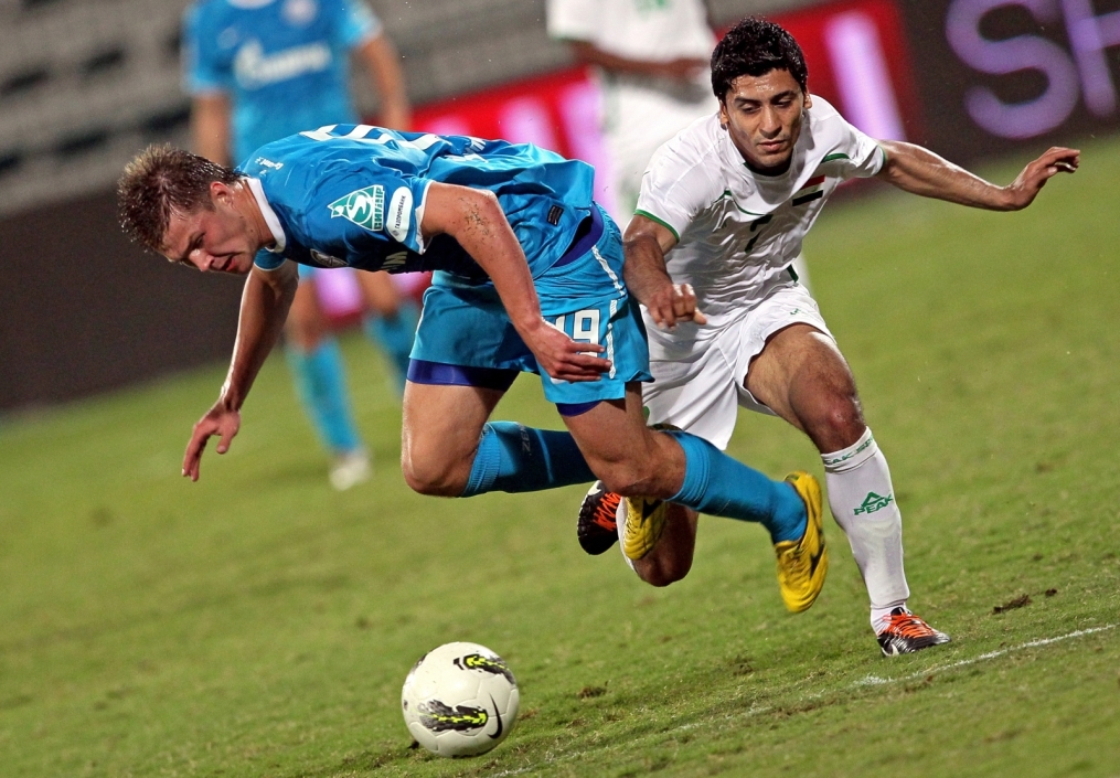 Matchworld Cup Dubai 2012. Матч ОС Ирака — Зенит