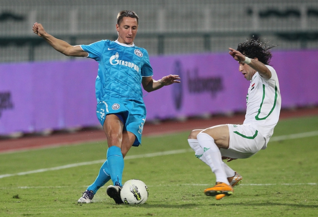 Matchworld Cup Dubai 2012. Матч ОС Ирака — Зенит