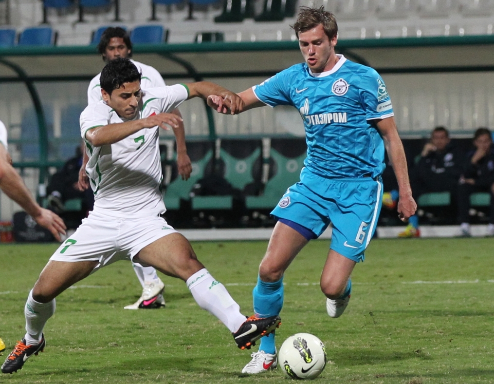 Matchworld Cup Dubai 2012. Матч ОС Ирака — Зенит