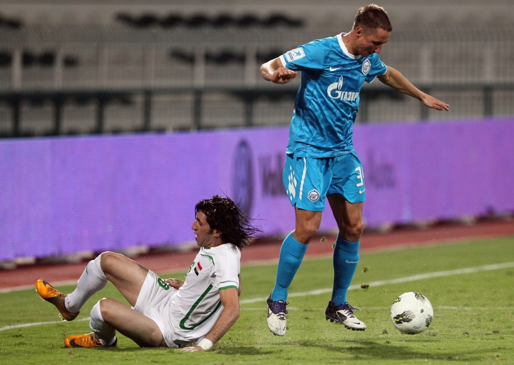 Matchworld Cup Dubai 2012. Матч ОС Ирака — Зенит