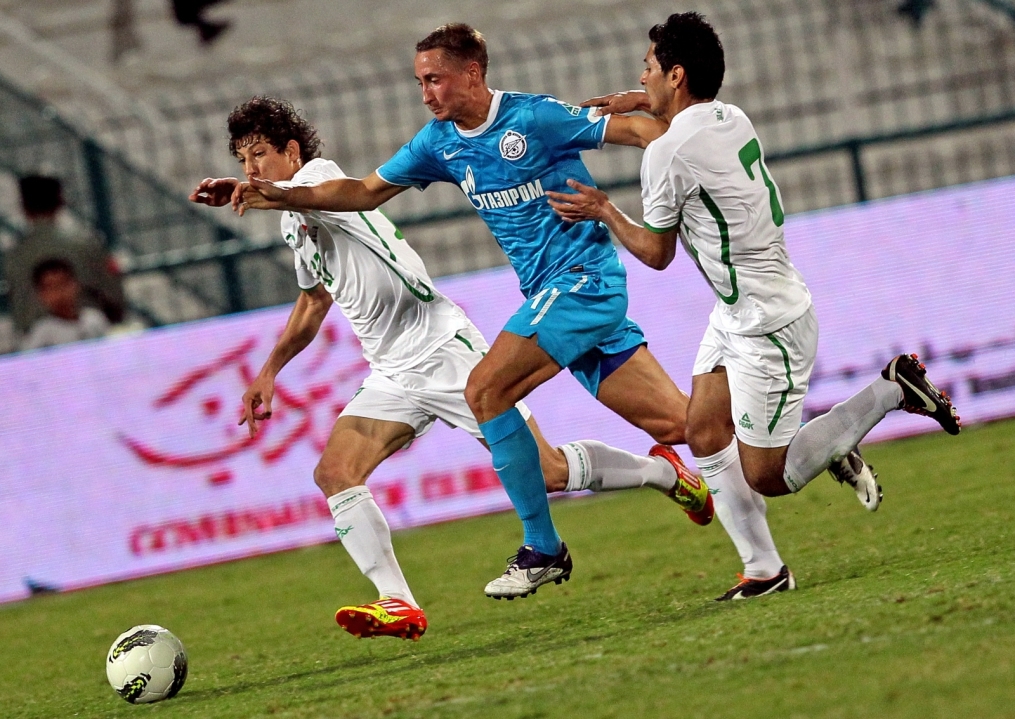 Matchworld Cup Dubai 2012. Матч ОС Ирака — Зенит