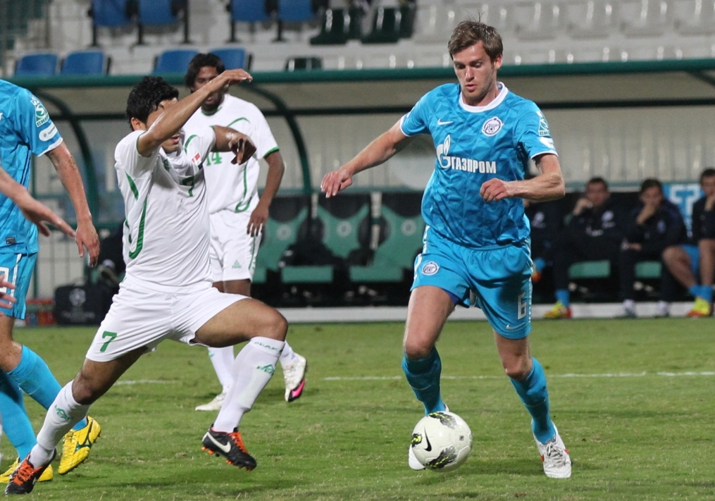 Matchworld Cup Dubai 2012. Матч ОС Ирака — Зенит