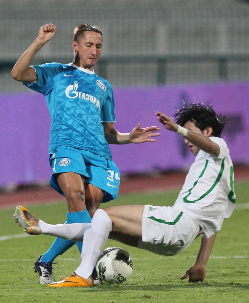 Matchworld Cup Dubai 2012. Матч ОС Ирака — Зенит