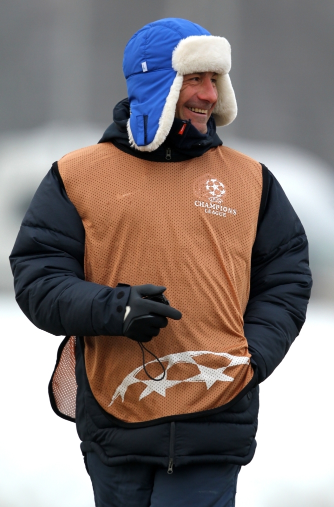 Открытая тренировка «Зенита» перед матчем Лиги чемпионов УЕФА 2011/2012 с «Бенфикой»
