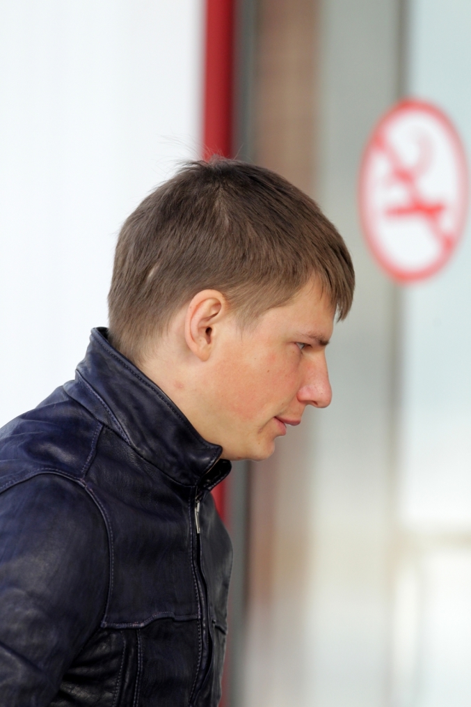 Тренировка в Удельном парке перед матчем Зенит—ЦСКА