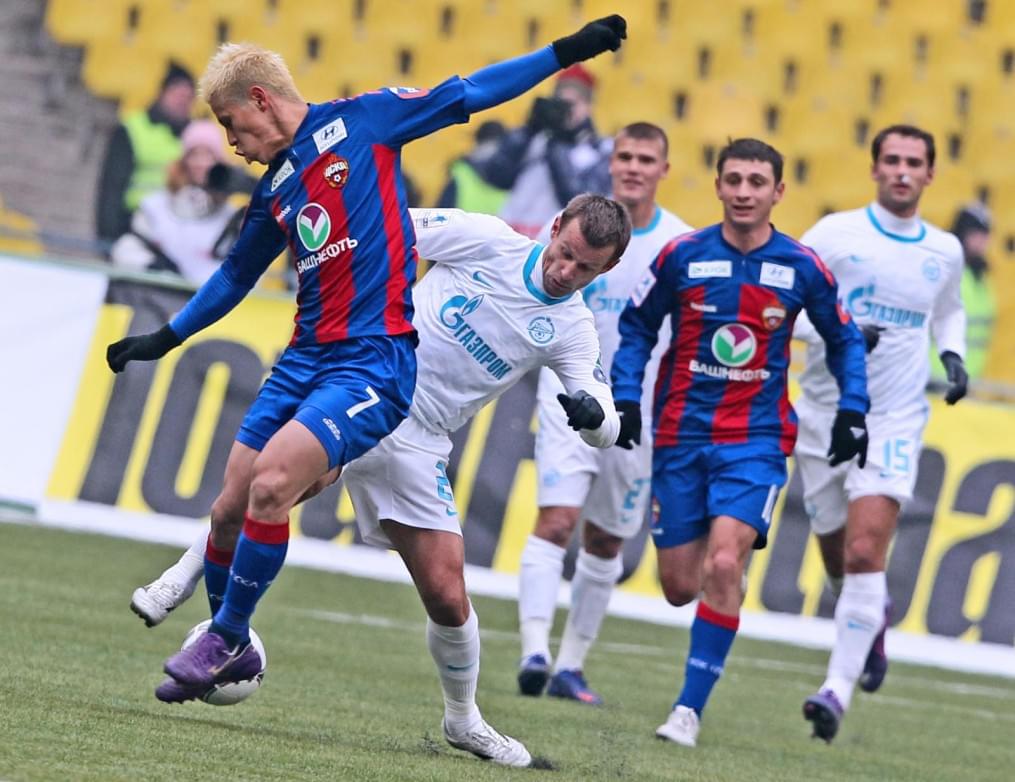 Чемпионат России 2011—2012, матч ЦСКА — Зенит